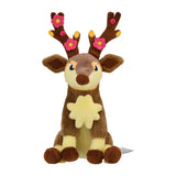 Pokemon Kronjuwild (Frühlingsform) Kuscheltier - 16 cm Plüschtier Sawsbuck (Spring Form)