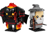 LEGO Brick Headz 40631 Herr der Ringe Gandalf der Graue und Balrog