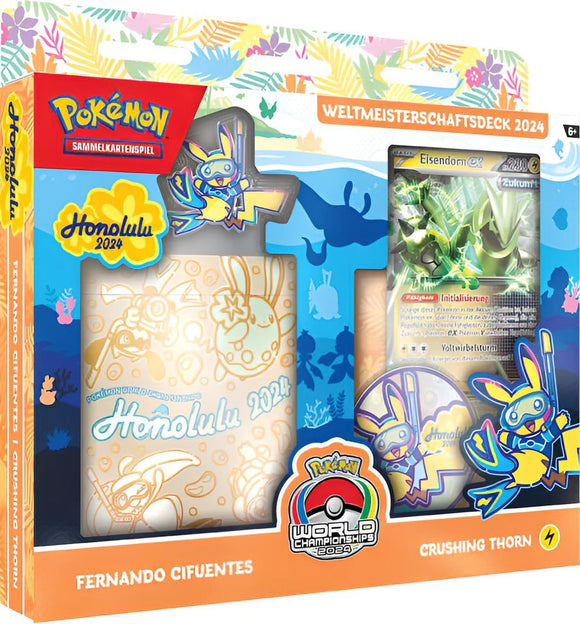 Pokemon TCG World Championships 2024 Deck Fernando Cifuentes (deutsch) Weltmeisterschaftsdeck (Kopie) (Kopie)