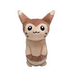 Pokemon Wiesenior Kuscheltier - 14 cm Plüschtier Furret