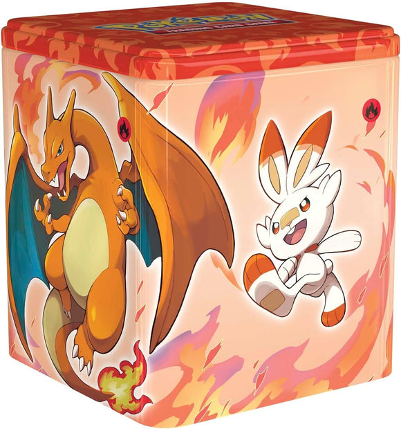 Pokemon Karten TCG Stackable Tin Box: Feuer-Pokemon (englisch)