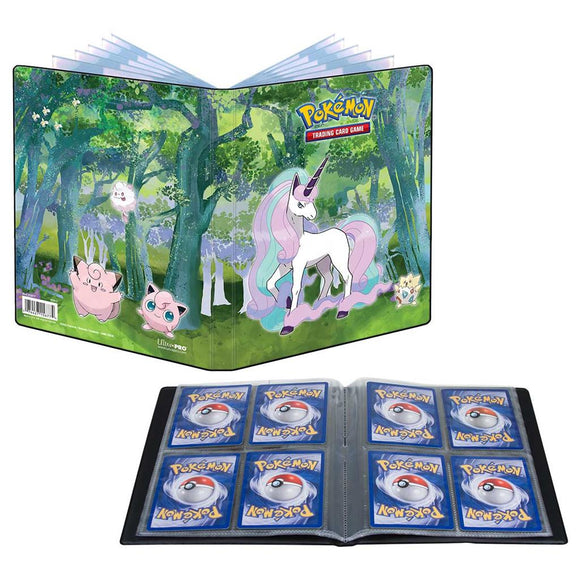 Pokemon 80 Karten Album Enchanted Glade TCG Ordner Galar Galoppa