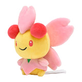 Pokemon Kinoso (Sonnenform) Kuscheltier - 13 cm Plüschtier Cherrim (Sunshine Form)