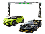 LEGO 76899 Speed Champions Lamborghini Urus ST-X & Lamborghini Huracán Super Trofeo EVO