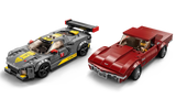 LEGO 76903 Speed Champions Chevrolet Corvette C8.R & 1969 Chevrolet Corvette