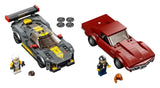 LEGO Speed Champions 76903 Chevrolet Corvette C8.R & 1968 Chevrolet Corvette-Tinisu