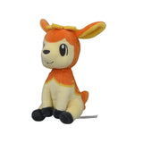 Pokemon Sesokitz (Herbstform) Kuscheltier - 14 cm Plüschtier Deerling (Autumn Form)