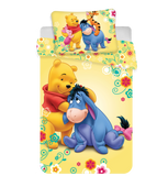 Winnie Puuh Kinder-Bettwäsche 100 x 135 cm - weiche Baumwolle