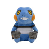 Pokemon Glibunkel Kuscheltier - 13 cm Plüschtier Croagunk