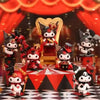 Hello Kitty Kuromi Figuren - 8 cm Statue Kuromi Kingdom Spade Edition-Tinisu