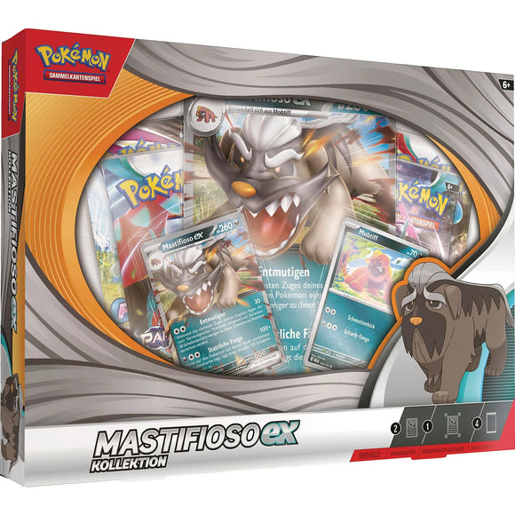 Pokemon Karten TCG Mastifioso ex Kollektion (deutsch)