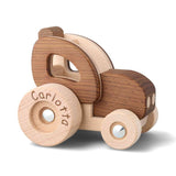 Goki Naturtraktor Personalisierbarer Trecker Nachhaltiger Holztraktor ab 2 Jahren