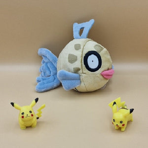 Pokemon Barschwa Kuscheltier - 15 cm Plüschtier Feebas