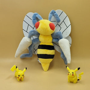 Pokemon Bibor Kuscheltier - 17 cm Plüschtier Beedrill