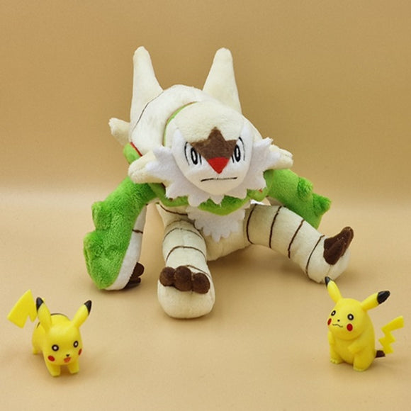 Pokemon Brigaron Kuscheltier - 16 cm Plüschtier Chesnaught