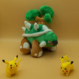 Pokemon Chelterrar Kuscheltier - 16 cm Plüschtier Torterra