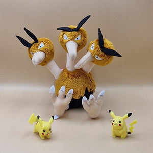 Pokemon Dodri Kuscheltier - 17 cm Plüschtier Dodrio