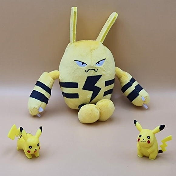 Pokemon Elekid Kuscheltier - 17 cm Plüschtier Elekid