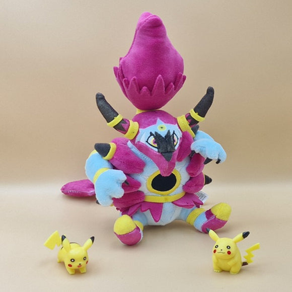 Pokemon Entfesseltes Hoopa Kuscheltier - 21 cm Plüschtier Hoopa