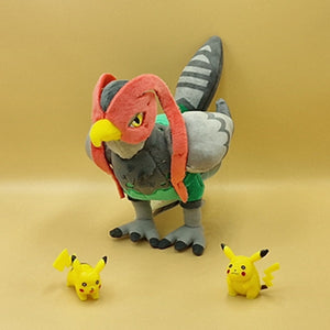 Pokemon Fasasnob Kuscheltier - 20 cm Plüschtier Unfezant