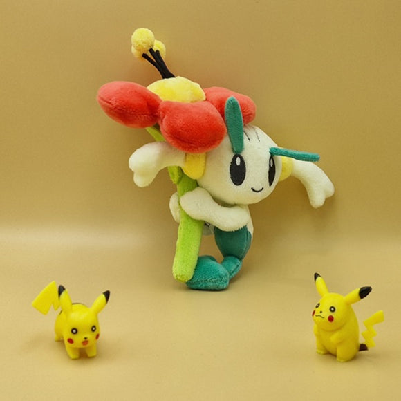 Pokemon Floette Kuscheltier - 18 cm Plüschtier Floette