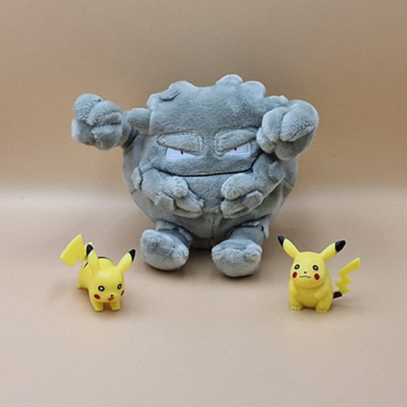 Pokemon Georok Kuscheltier - 16 cm Plüschtier Graveler