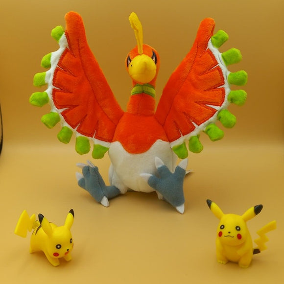 Pokemon Ho-Oh Kuscheltier - 12 cm Plüschtier
