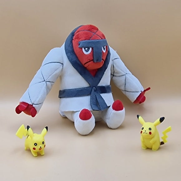 Pokemon Jiutesto Kuscheltier - 19 cm Plüschtier Throh