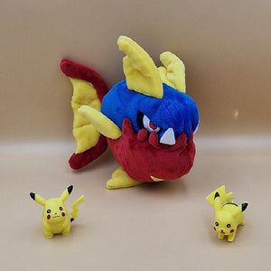 Pokemon Kanivanha Kuscheltier - 18 cm Plüschtier Carvanha