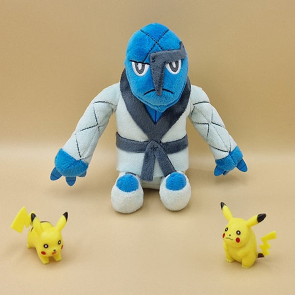 Pokemon Karadonis Kuscheltier - 17 cm Plüschtier Sawk