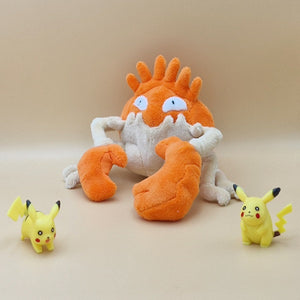 Pokemon Kingler Kuscheltier - 13 cm Plüschtier Kingler