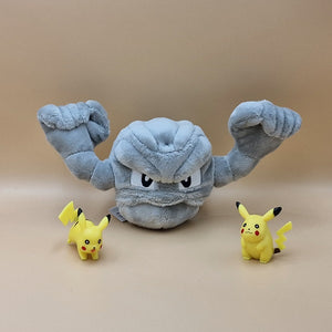 Pokemon Kleinstein Kuscheltier - 22 cm Plüschtier Geodude