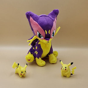 Pokemon Kleoparda Kuscheltier - 14 cm Plüschtier Liepard