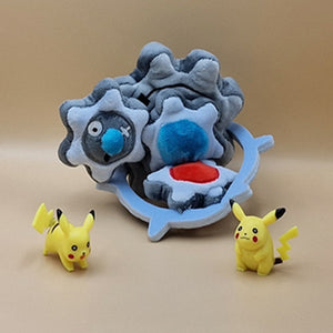 Pokemon Klikdiklak Kuscheltier - 16 cm Plüschtier Klinklang