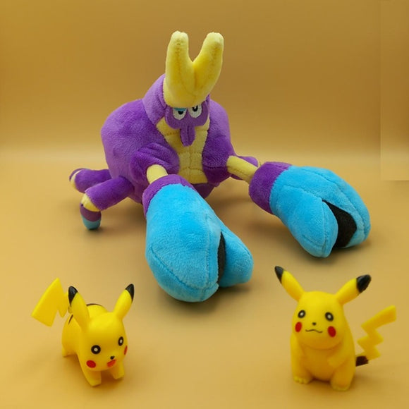 Pokemon Krabbox Kuscheltier - 16 cm Plüschtier Crabrawler