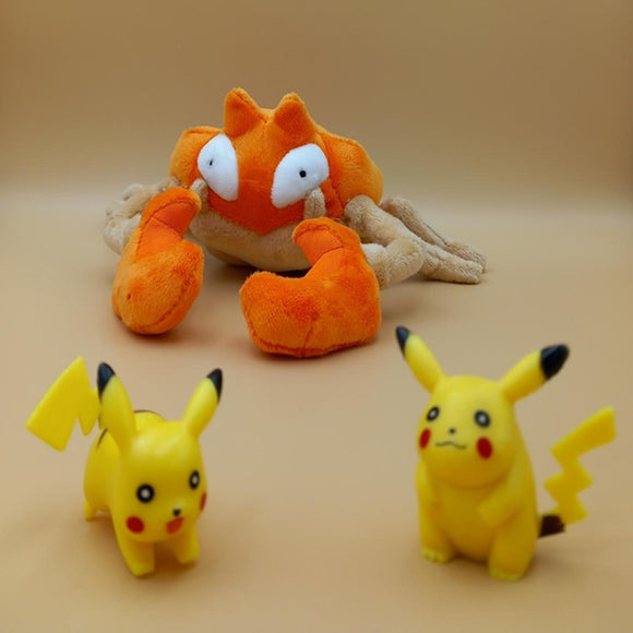 Pokemon Krabby Kuscheltier - 17 cm Plüschtier