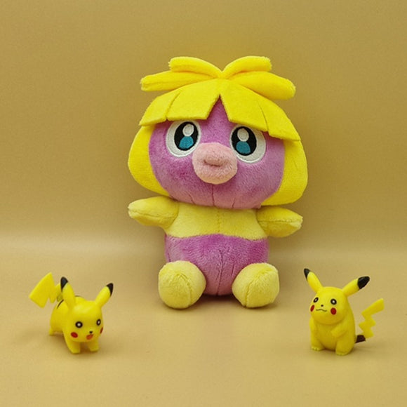 Pokemon Kussilla Kuscheltier - 14 cm Plüschtier Smoochum