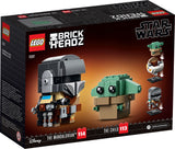 LEGO BrickHeadz 75317 Der Mandalorianer™ und das Kind