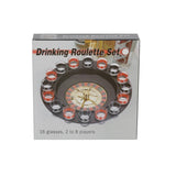 DRINKING ROULETTE SET Partyspiel Trinkroulette Drinking 16 Shots