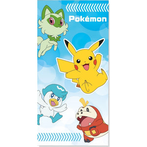 Pokemon Pikachu Felori Kwaks Handtuch Strand Badetuch 70x140cm