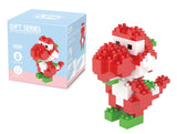 Yoshi Rot Super Mario LNO Micro-Bricks Figur Bausatz - Tinisu