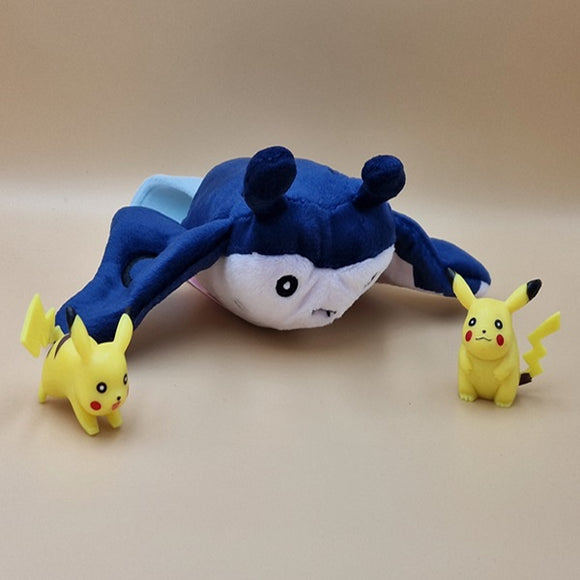 Pokemon Mantax Kuscheltier - 20 cm Plüschtier Mantine