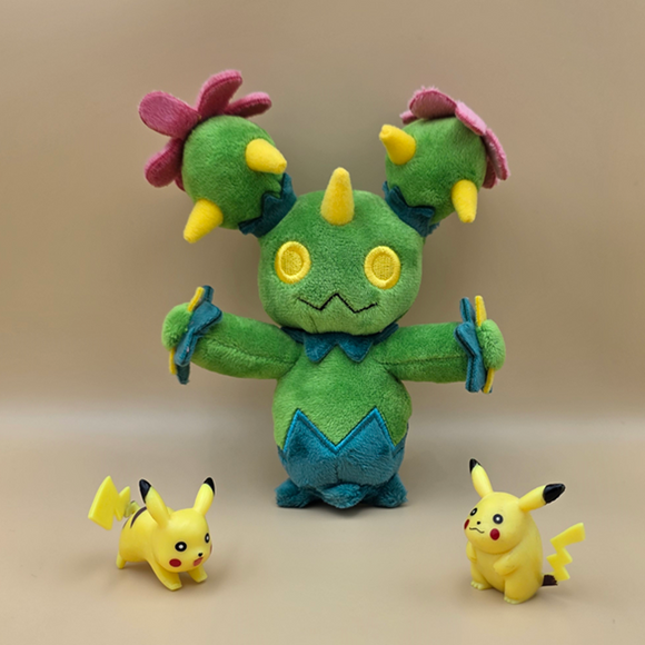 Pokemon Maracamba Kuscheltier - 16 cm Plüschtier Maractus