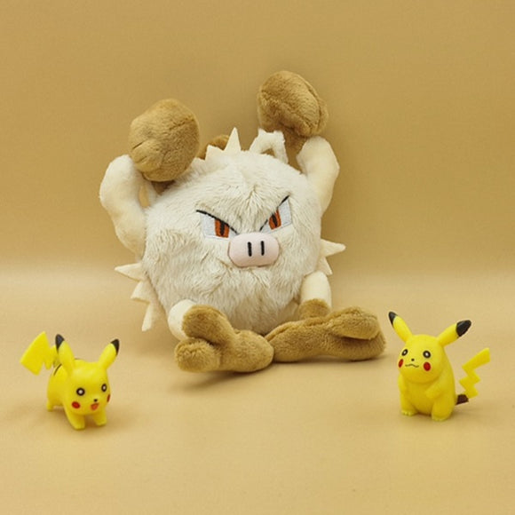 Pokemon Menki Kuscheltier - 13 cm Plüschtier Mankey