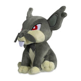 Pokemon Alola Rattfratz Kuscheltier - 12 cm Plüschtier Alolan Rattata