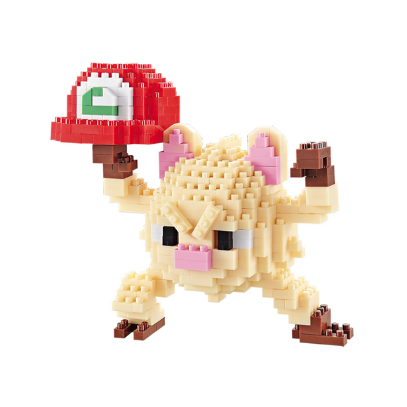 Pokemon LNO Micro-Bricks Figur Menki / Mankey - Tinisu