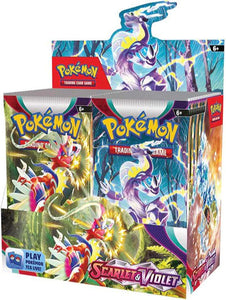 Pokemon Sammelkarten Karmesin & Purpur / Scarlet & Violet TCG Karten Box Display