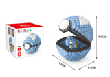 Pokemon Schiggy mit Pokeball LNO Micro-Bricks Figur Squirtle - Tinisu