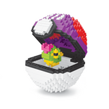 Pokemon Raupy mit Pokeball LNO Micro-Bricks Figur Caterpie - Tinisu