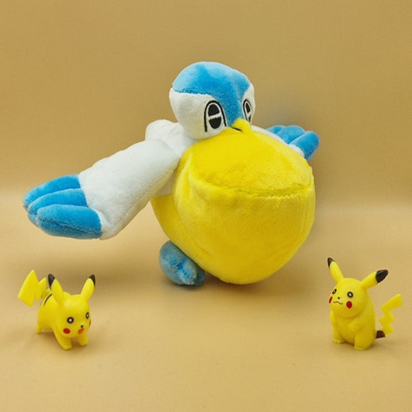 Pokemon Pelipper Kuscheltier - 19 cm Plüschtier Pelipper